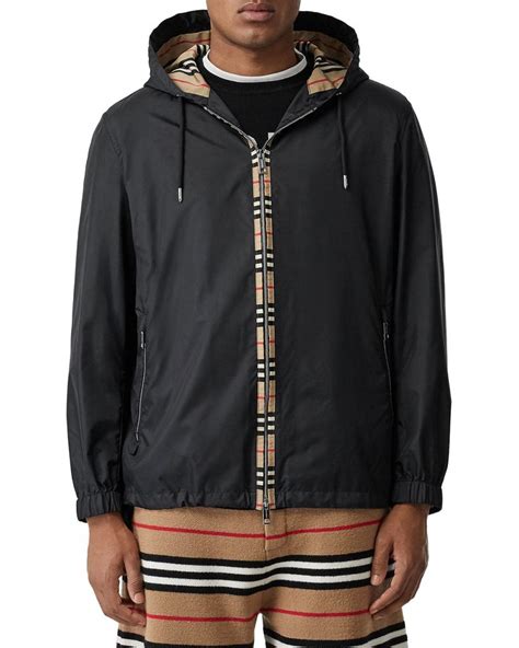 burberry windbreaker men